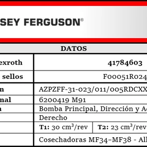 MASSEY FERGUSON запчасти MASSEY FERGUSON запчасти